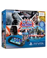 Игровая консоль Sony PlayStation Vita Slim Wi-Fi Black + 8GB + промокод Action MegaPack (PCH-2008)